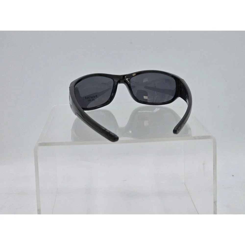 RIVBOS Sunglasses Kids 52mm Black Polarized Sport RBK037 - New